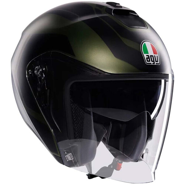AGV - Casque Irides Sakai Kaki / Noir / Mat