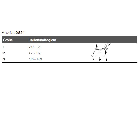 THUASNE Lombax Original Lendenwirbelstabilisierungsorthese für leichte Stabilisierung