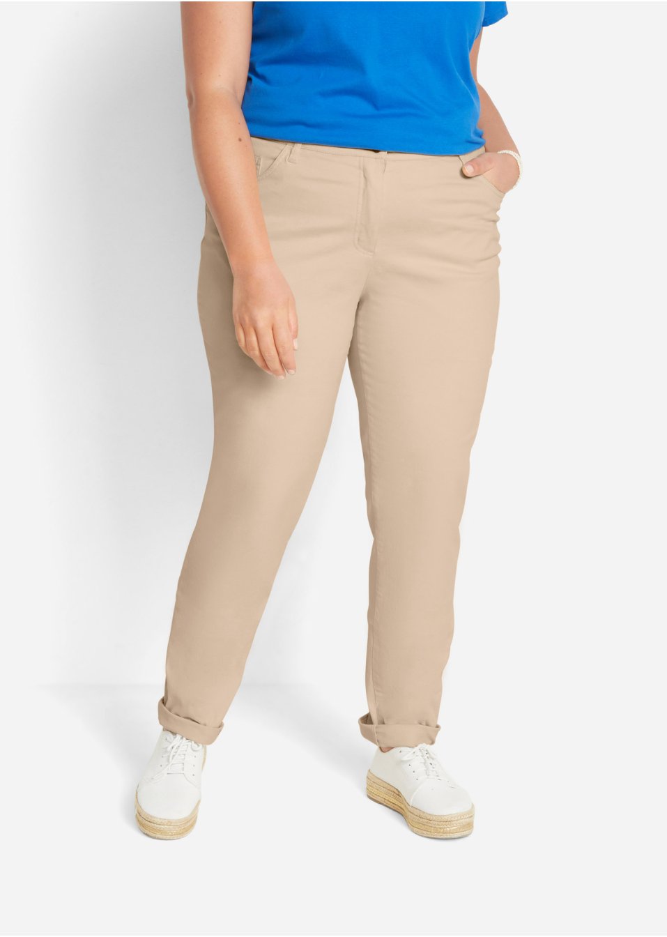 Pantalon extensible, Slim Fit