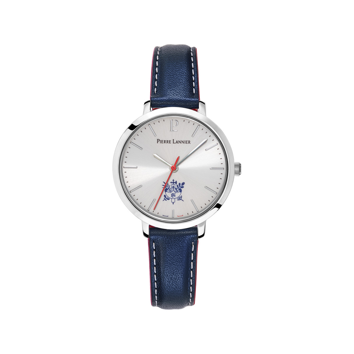 Montre PIERRE LANNIER Élysée femme bracelet cuir bleu