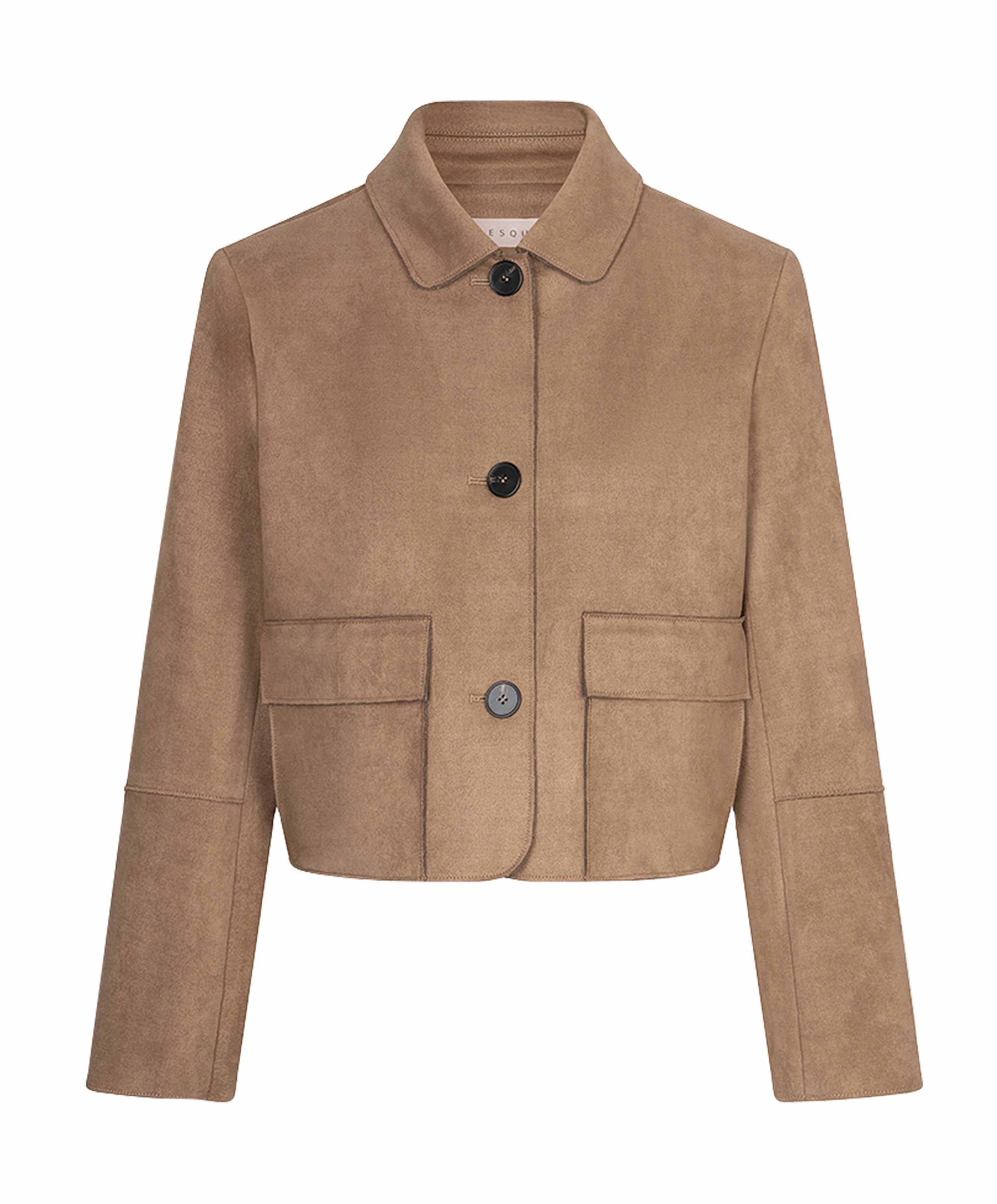 EsQualo Dames jas beige