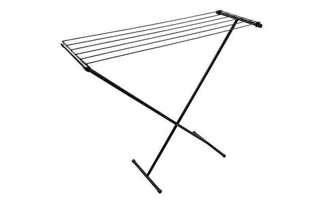 Bo-Camp Wäschetrockner Scherenmodell schwarz