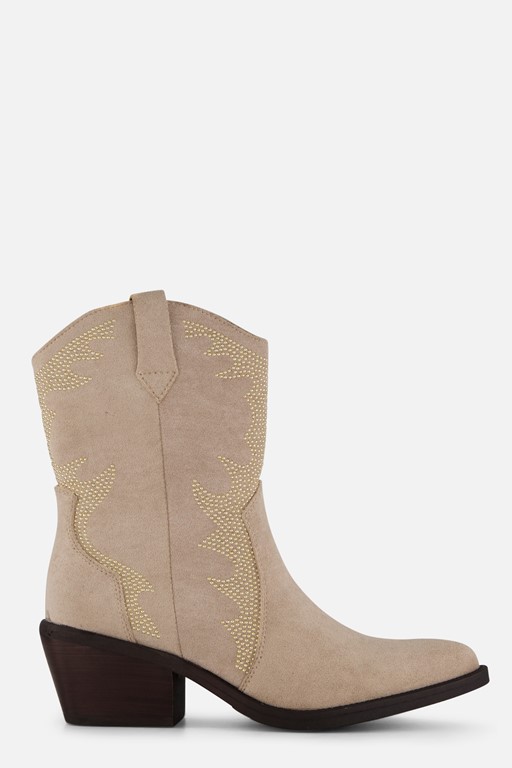 Ann Rocks Cowboylaarzen beige Synthetisch