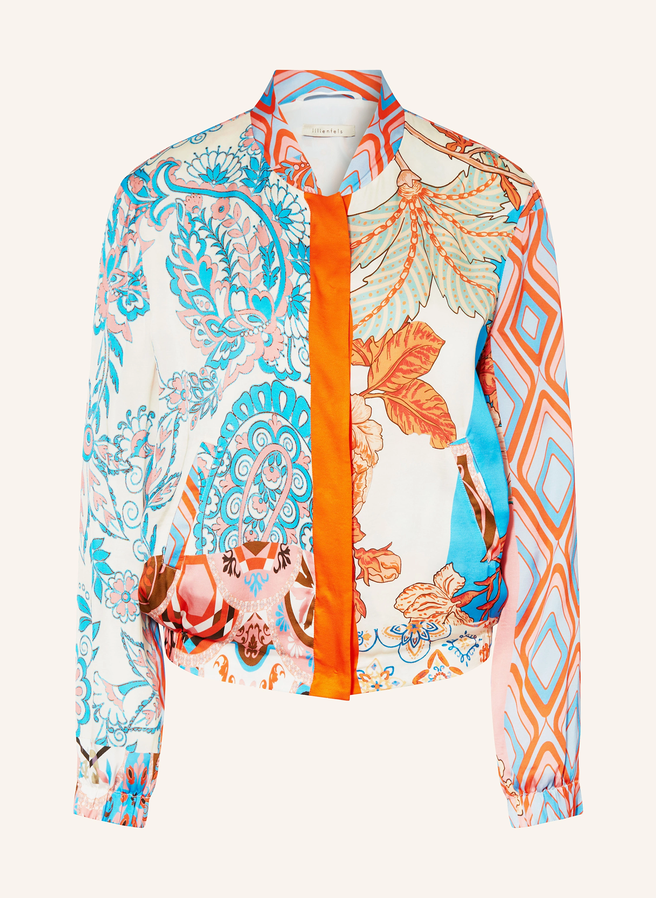 lilienfels Satin-Blouson