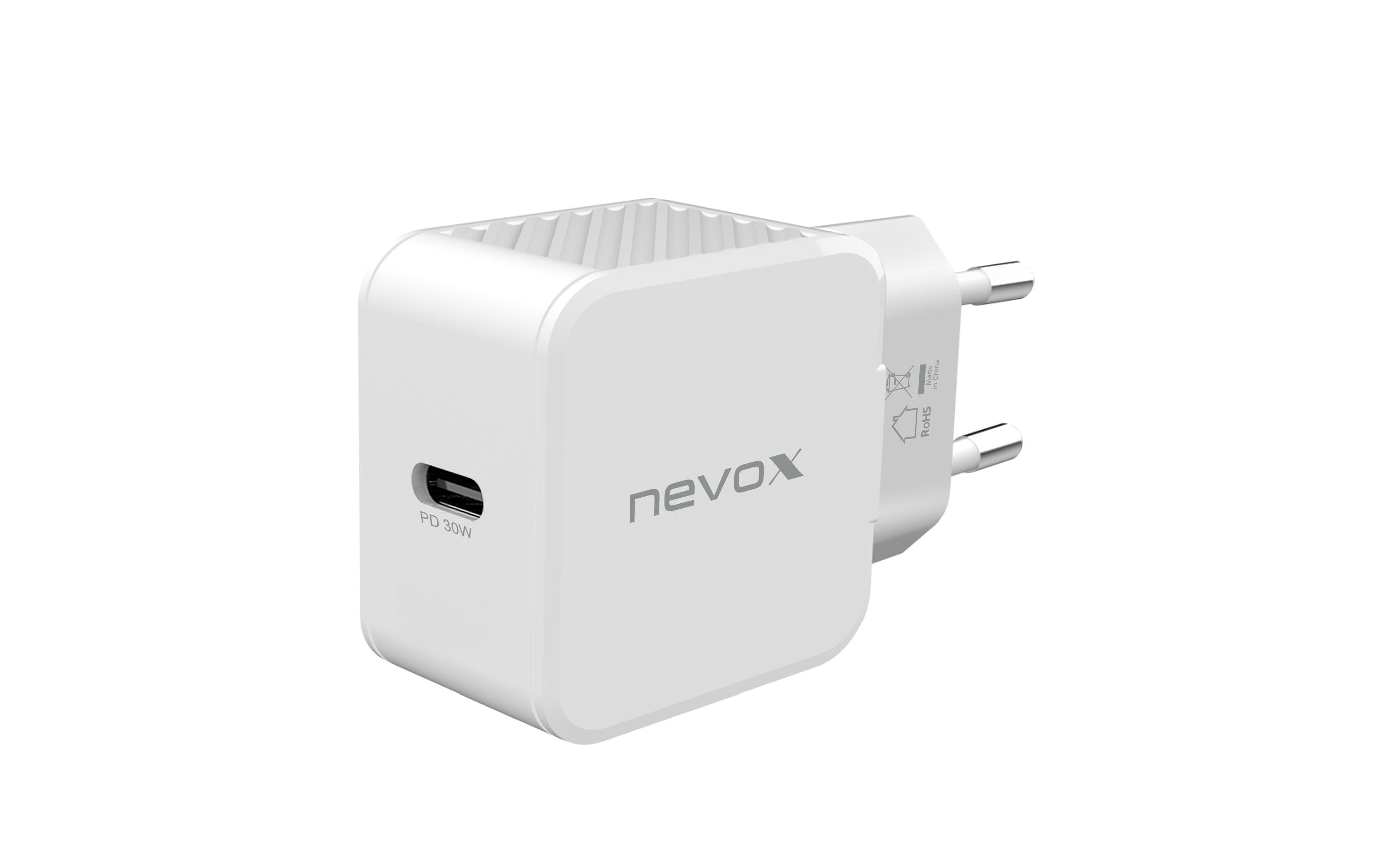 USB-Wandladegerät USB-C Power Delivery 30WMulti-Ladeadapter mit USB-C Power-Delivery