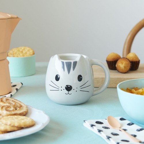 Caneca Balvi em formato de gatinho