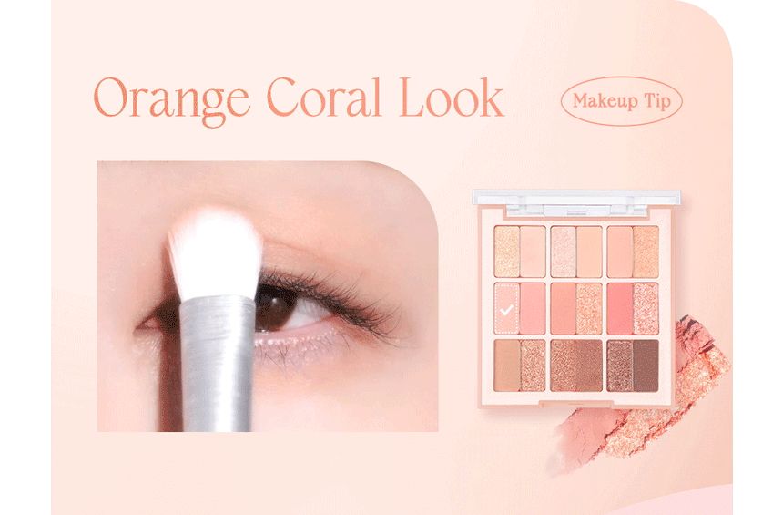 dasique - Shadow Palette Summer Coral Edition
