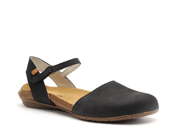 El naturalista nu pieds plats femme wakataua 412 noir