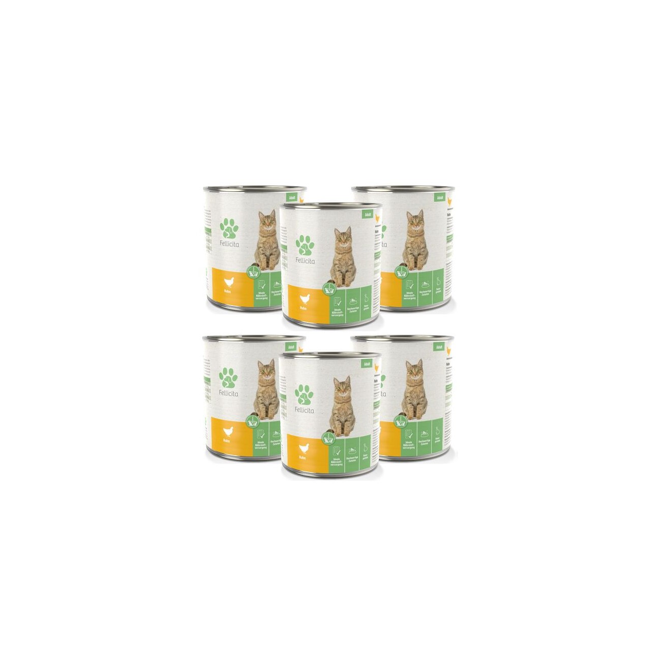 Fellicita Huhn pur 6x 800g