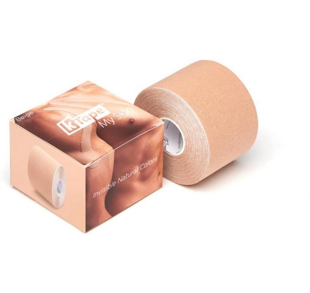 K-Tape My Skin beige 5 cm x 5 mAtmungsaktives Kinesiology Tape für Muskeln und Gelenke