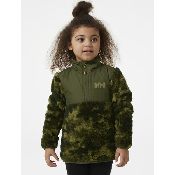 Sweat polaire HELLY HANSEN K CHAMP 1/2 ZIP MIDLAYER UTILITY GREEN