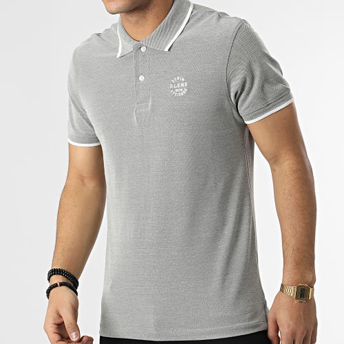 Polo Manches Courtes Nate 20708180 Vert Kaki Chiné