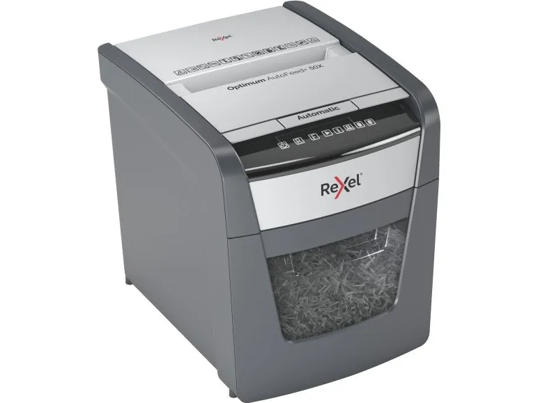 Makulator Rexel Optimum AutoFeed  50X krydsmakulering 4x28 mm (P-4)