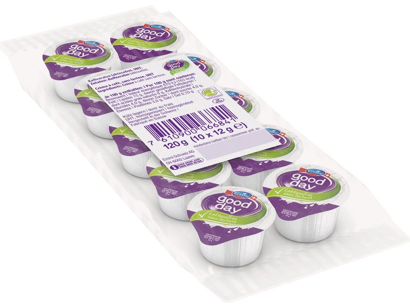 Emmi Milch Kaffeerahm Good day laktosefrei 10 x 12 g Schweizer Kaffeerahm UHT
