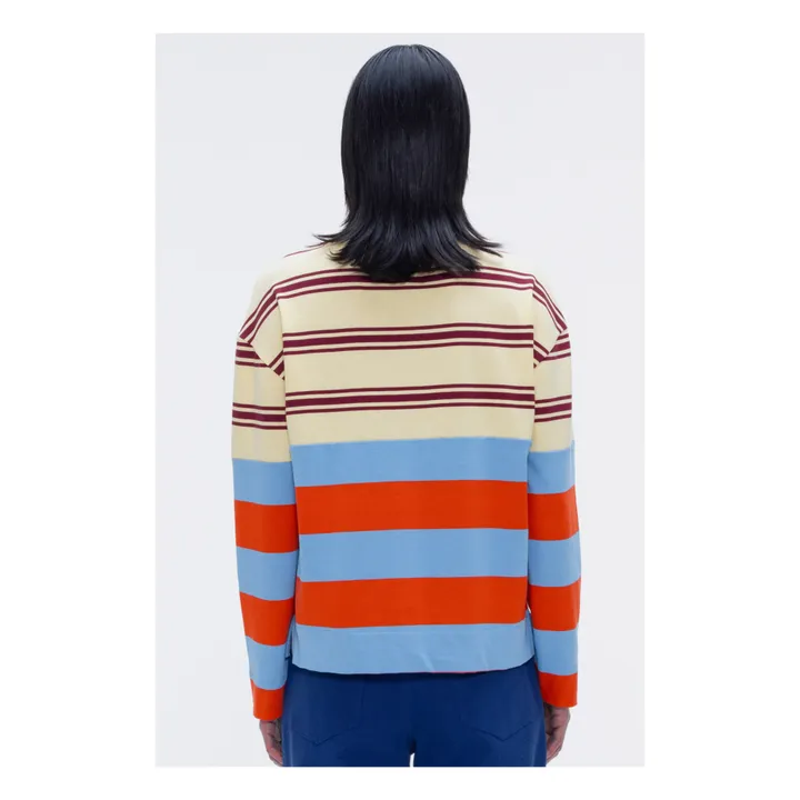 Our Sister T-shirt Sprinkled Lawn Rayures | Jaune