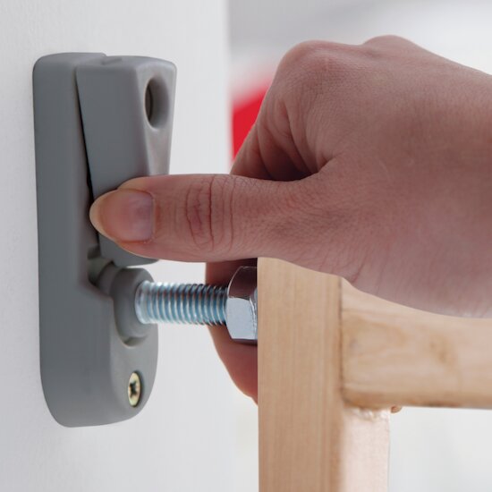 Barrière de sécurité extensible   Bois        de               Lindam
