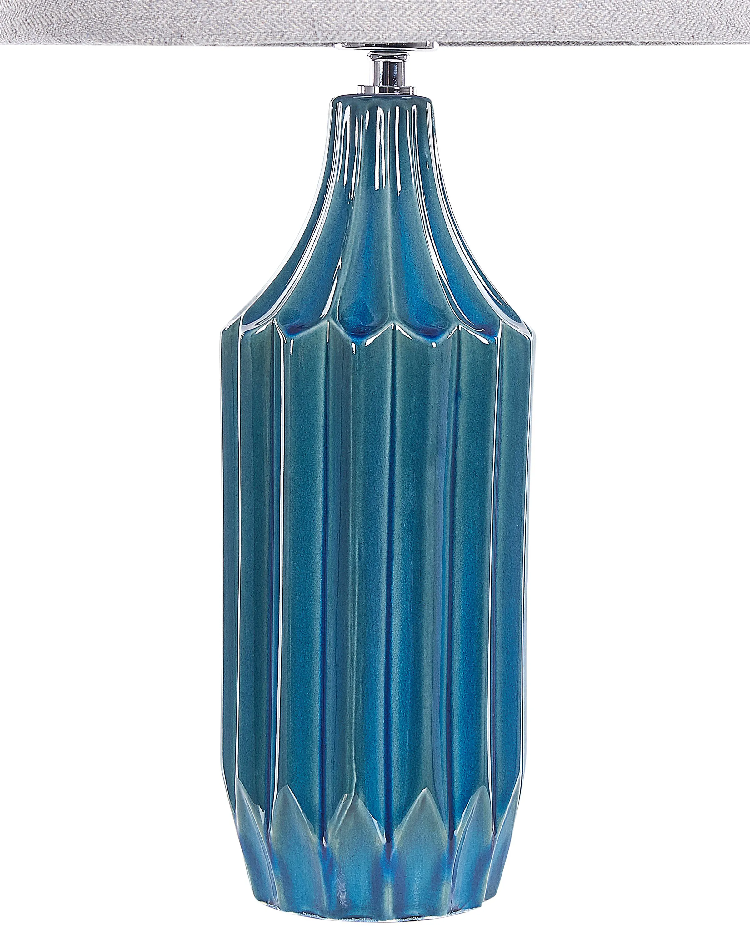 Tafellamp ABAVA Keramiek Groenblauw