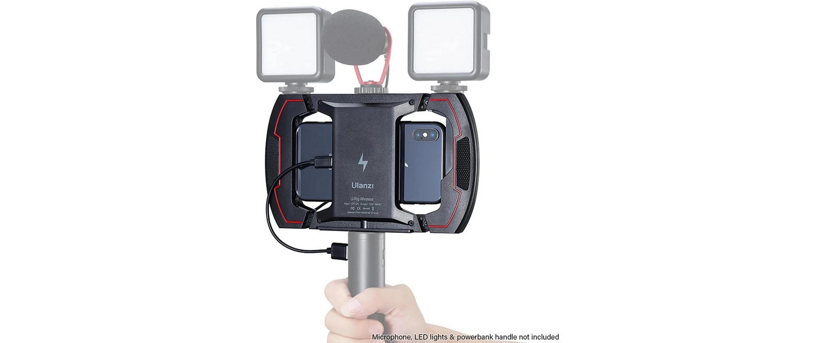 U-Rig WirelessSmartphone-Video-Rig mit kabellosem Laden