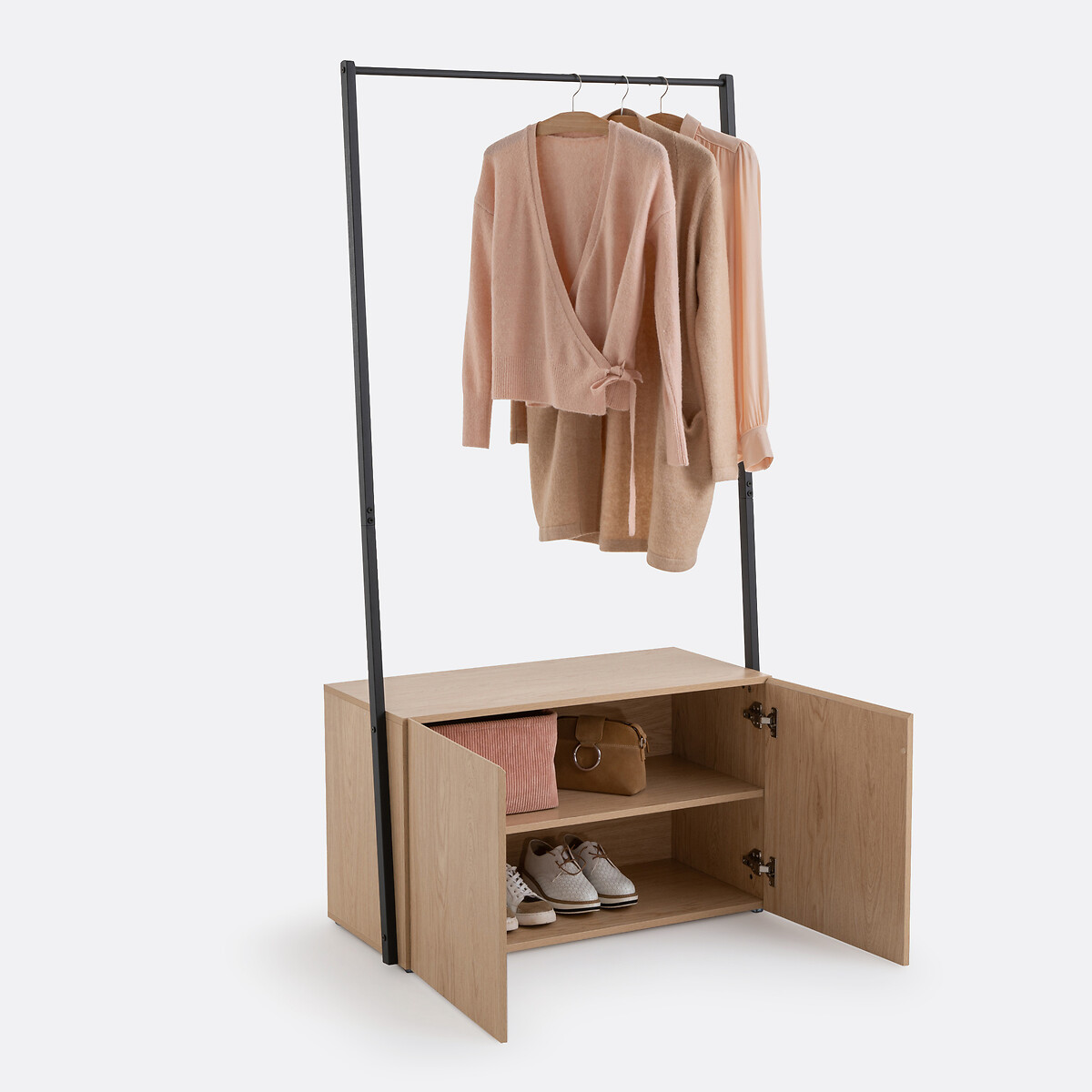 LA REDOUTE INTERIEURS<br>Cabideiro com cômoda de 2 portas, Amez