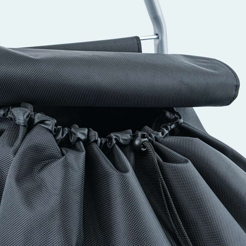 Chariot de course noir