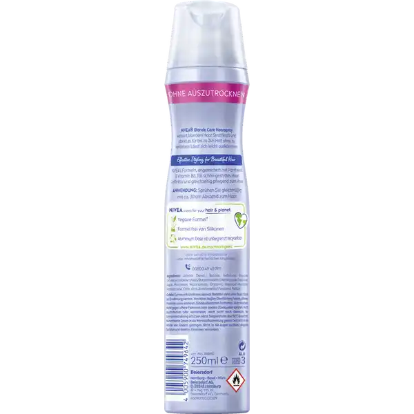 Blond Schutz Haarspray