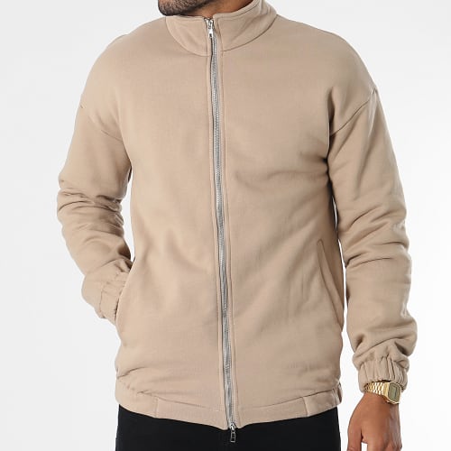 Veste Zippée Camel Clair