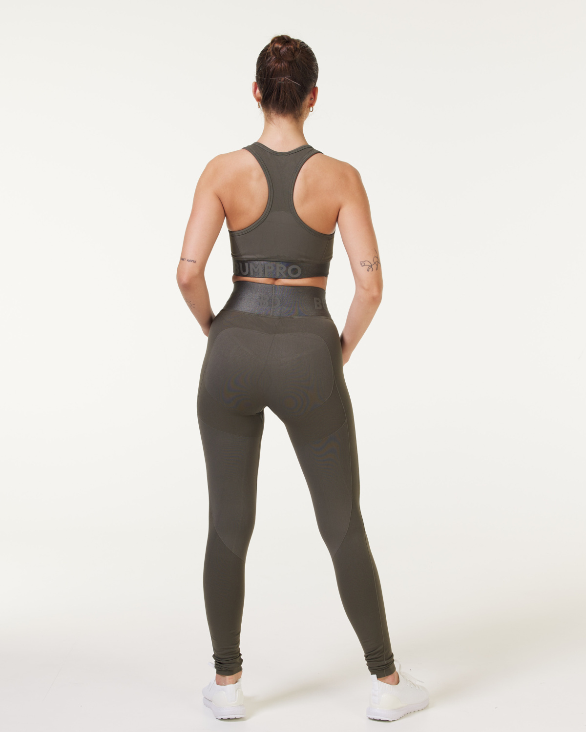 Bumpro Battle Tights Solid Green (2-pack)