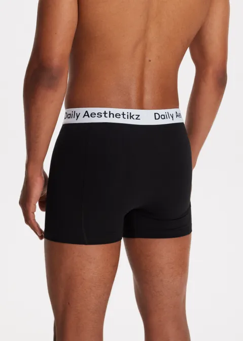 Boxer 3-pack zwart (ZWART)