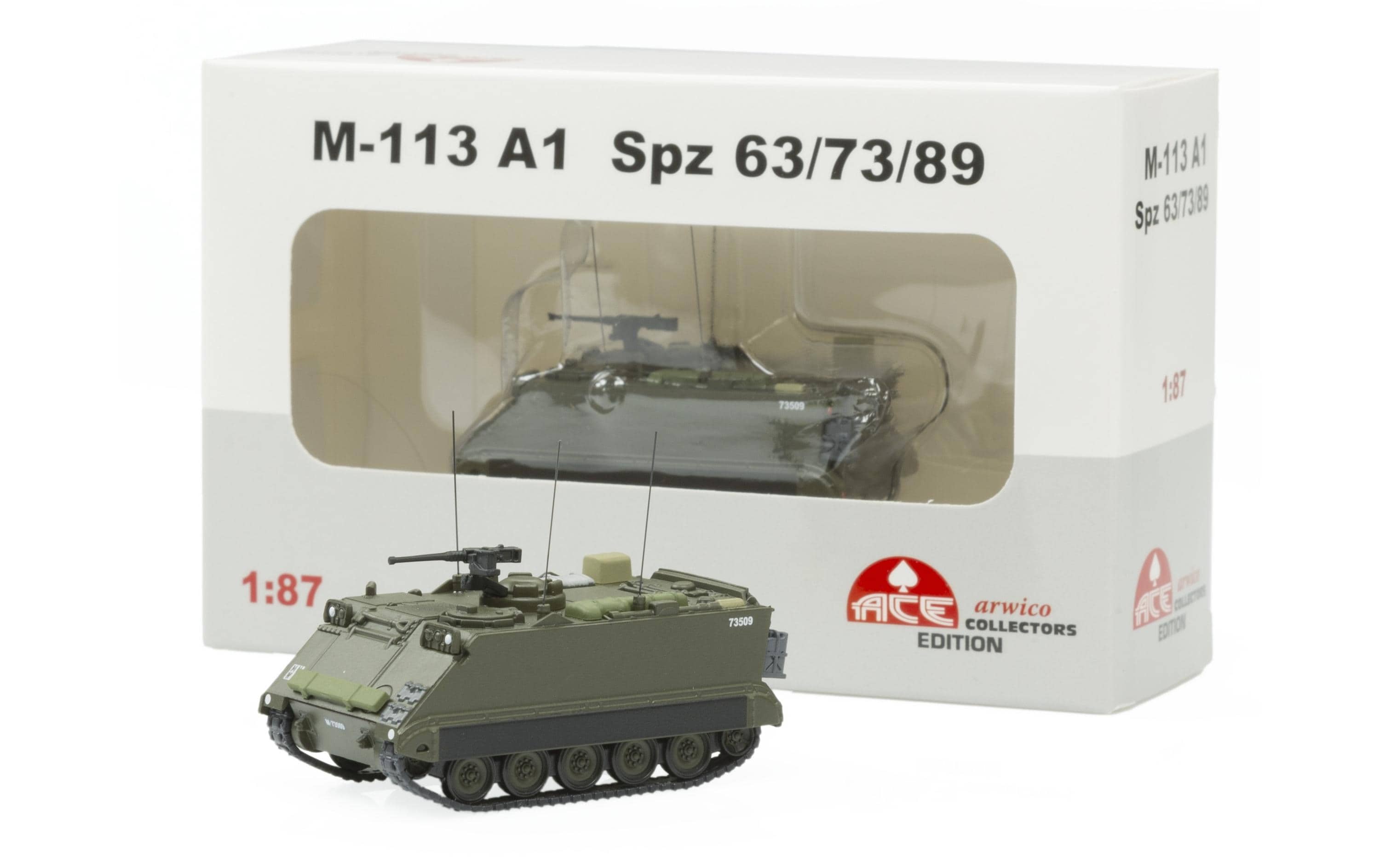 M113 Kommando Schützenpanzer 63 1:87H0 Schützenpanzer Sammlermodell
