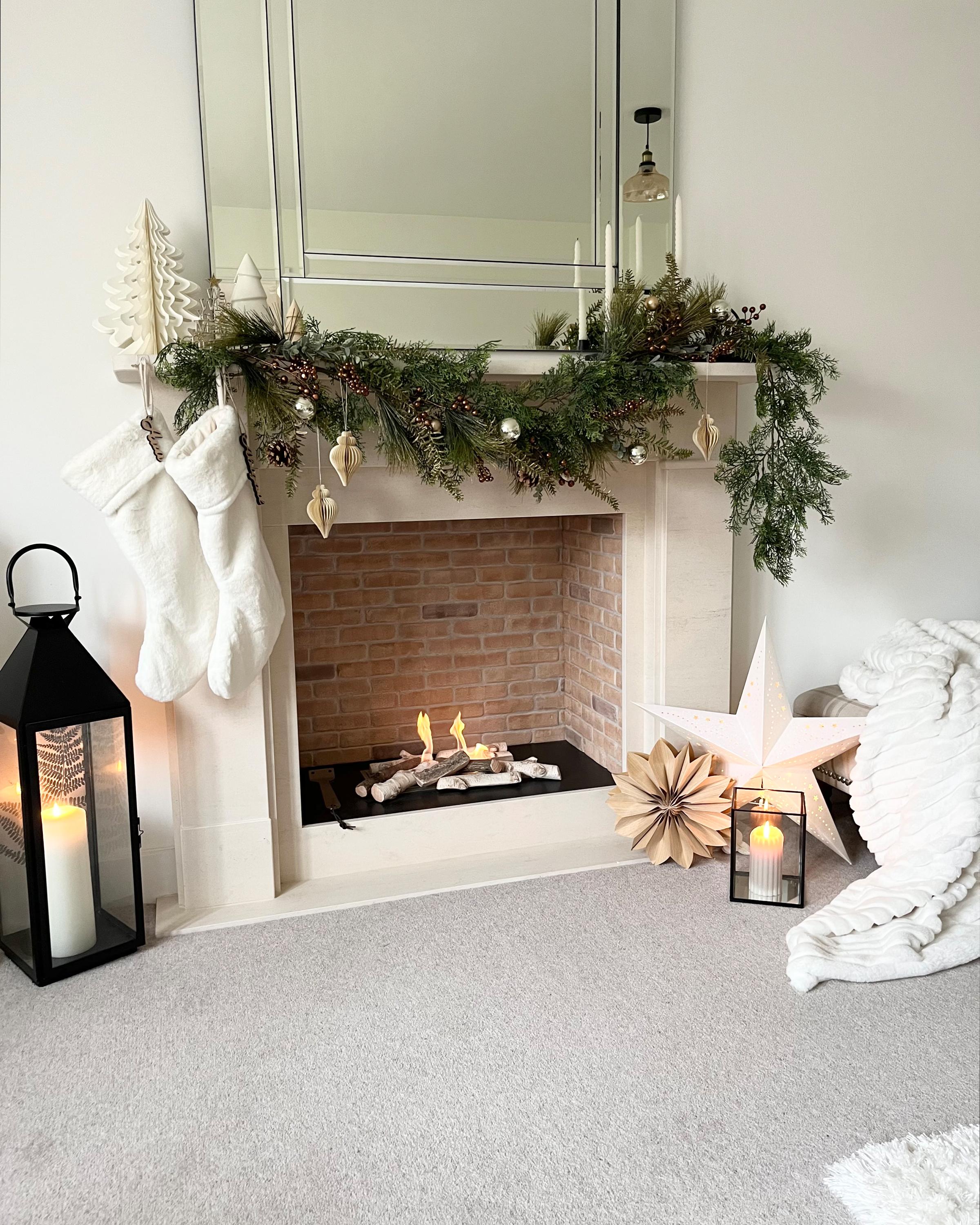 Kerstguirlande ROTA 150 cm Koper