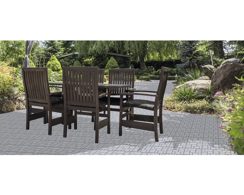 Kliktegel florco graniet Roma klein 30 x 30 cm grijs
