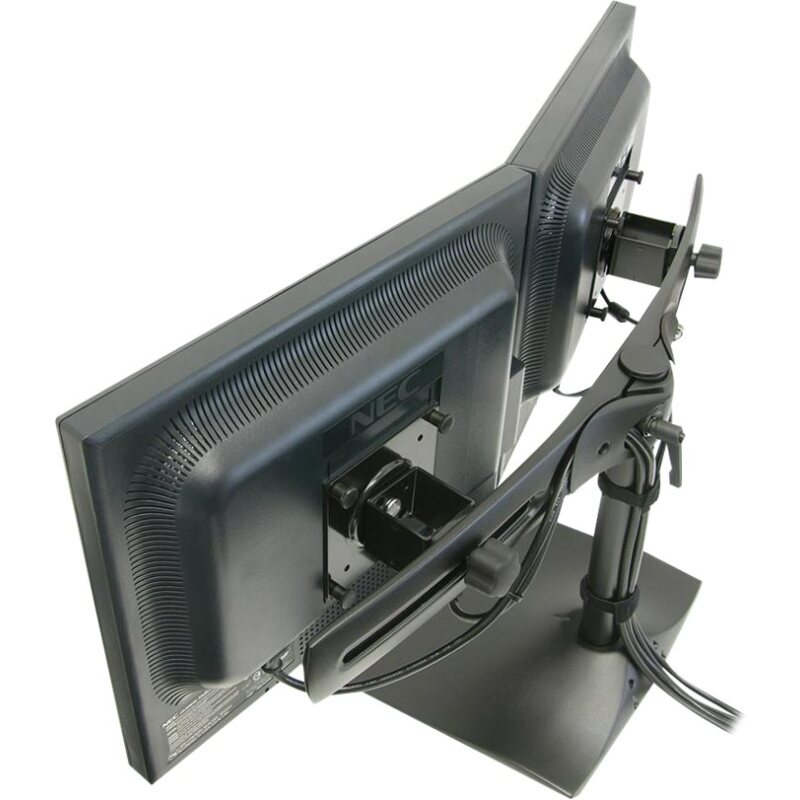 Ergotron DS Series DS100 Dual Monitor Desk Stand, Horizontal 61 cm (24