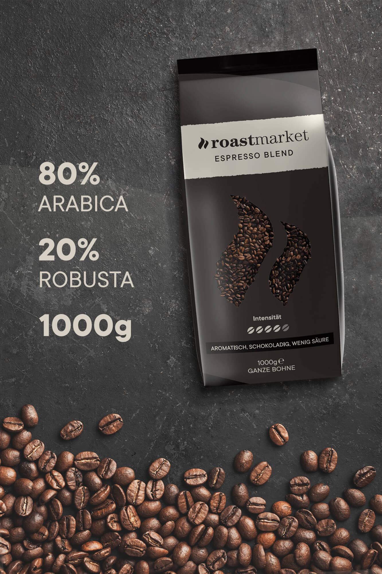 roastmarket Espresso Blend Vorteilspaket 3kg