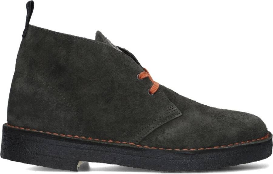 CLARKS ORIGINALS Clarks Veterschoenen Heren Desert Boot Heren Maat: 42 5 Materiaal: Suède Kleur: Groen