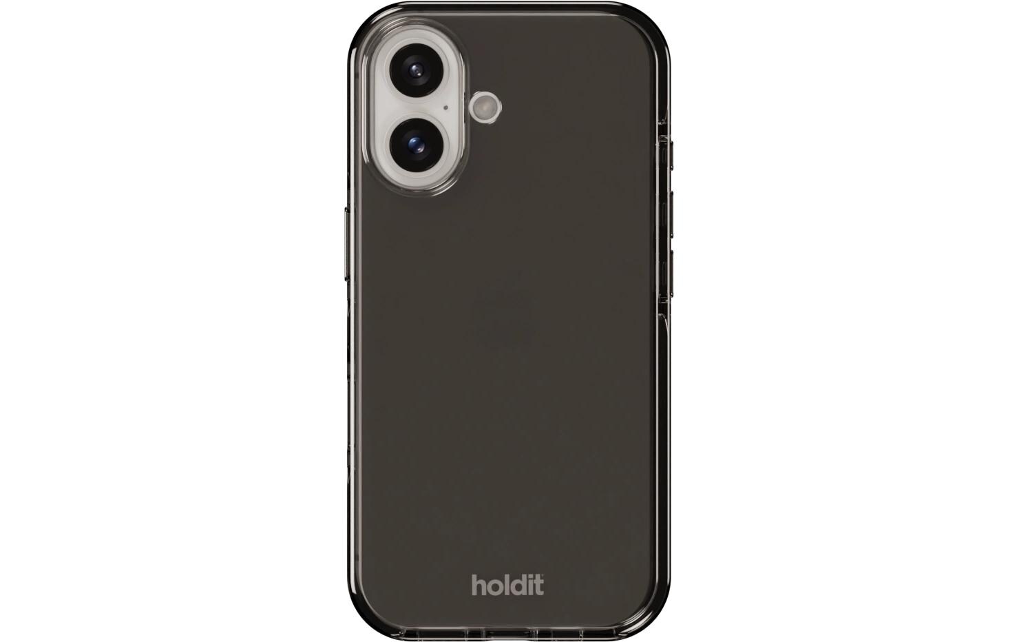 Back Cover Seethru iPhone 16 Plus SchwarzSchutzhülle für das Apple iPhone 16 Plus