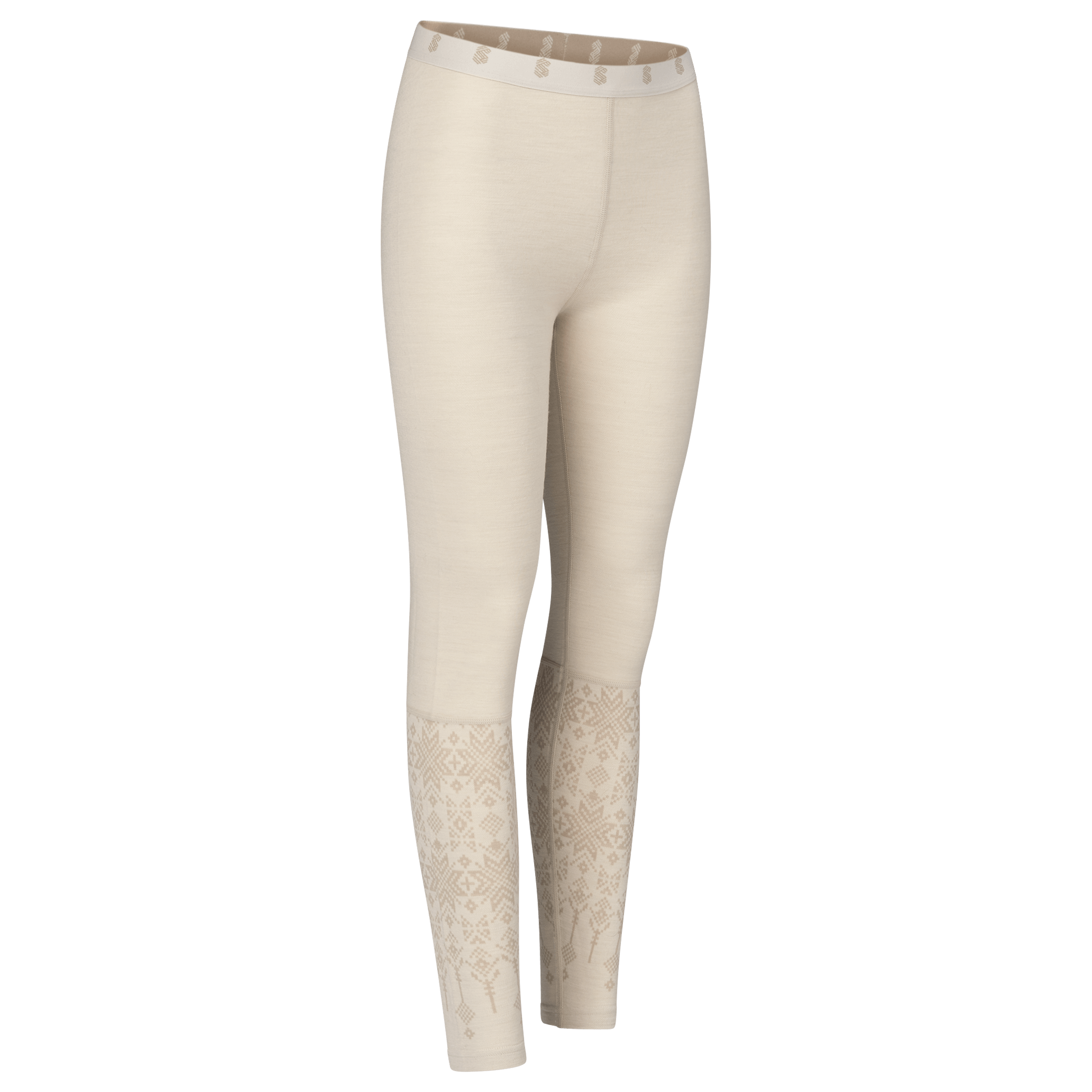 Snjór Jostefonni jacquard longs - Dame - Ull og ullsett