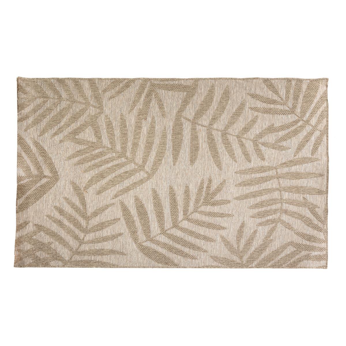 TAPIS EXTERIEUR CAYO FEUILLES D.160X230CM
