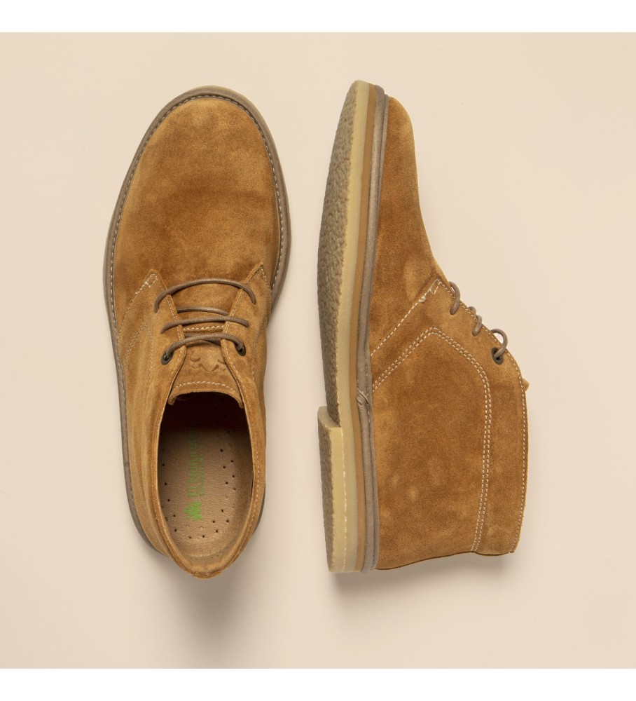 Sapatos de couro Naturalist N5950 Lumbier Marrom