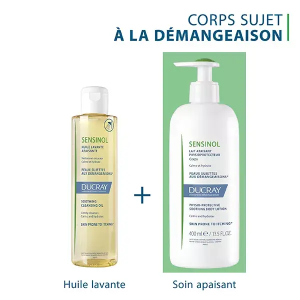 Leite fisioprotetor calmante Ducray Sensinol 400ml