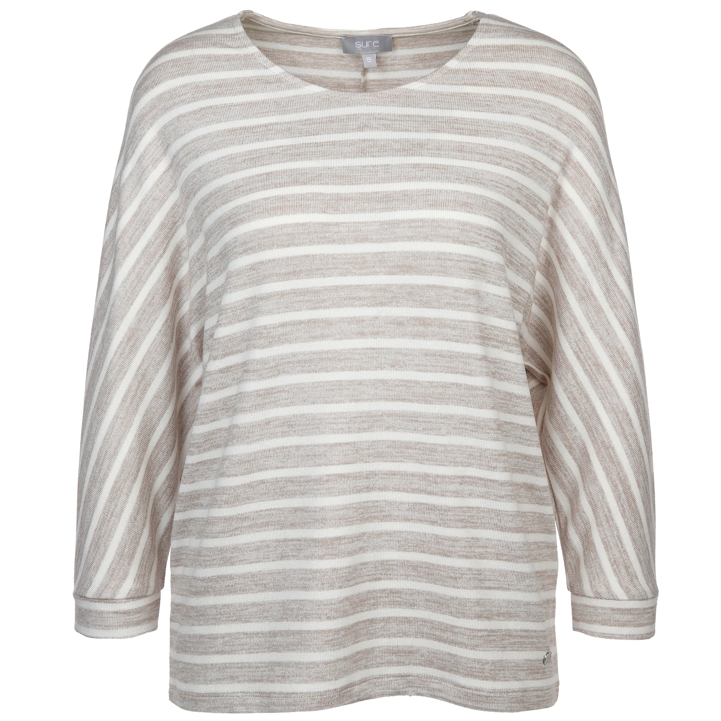 Damen Shirt mit 3/4 langen Fledermausärmeln