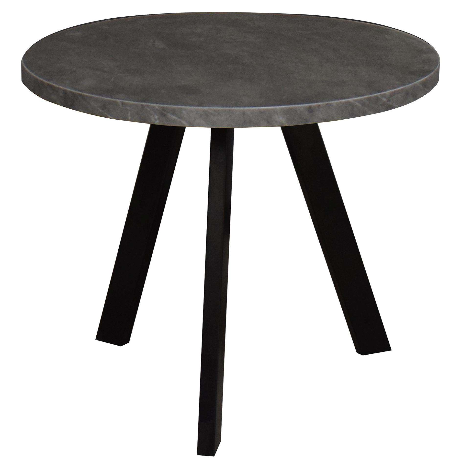 Couchtisch - grau-schwarz - Keramik-Optik