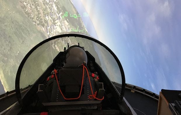 Flugsimulator Mirage 5F Kampfjet München