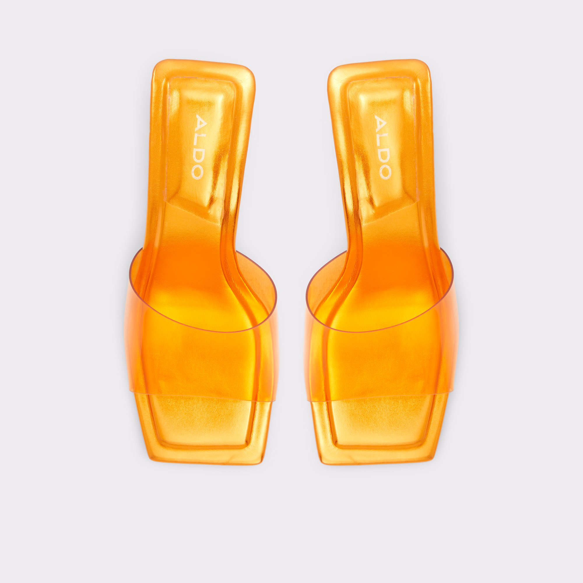 Cassilia Orange Women Mule Shoes