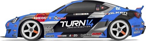 Hpi Racing - Drift Dai Yoshihara Subaru Brz Sport 3 Fjernstyret Bil - Hp120096