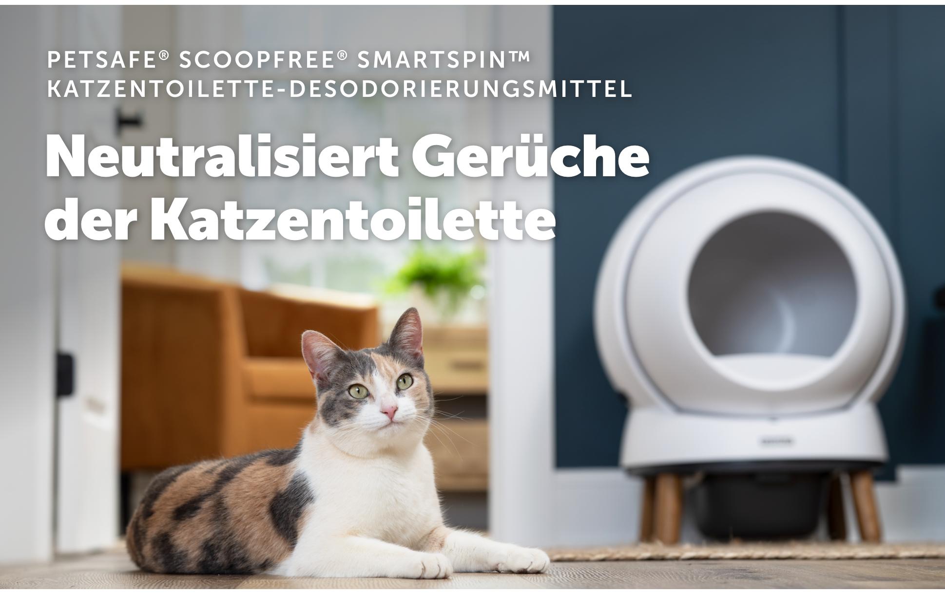 Ersatzfilter ScoopFree SmartSpin zur Desodorierung 2 StückErsatzfilter zur Geruchsreduzierung für die Katzentoilette