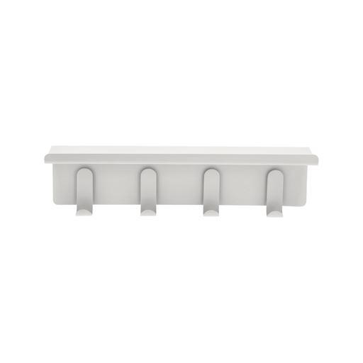 Zone A-Hallway Shelf Knagerække, Soft Grey