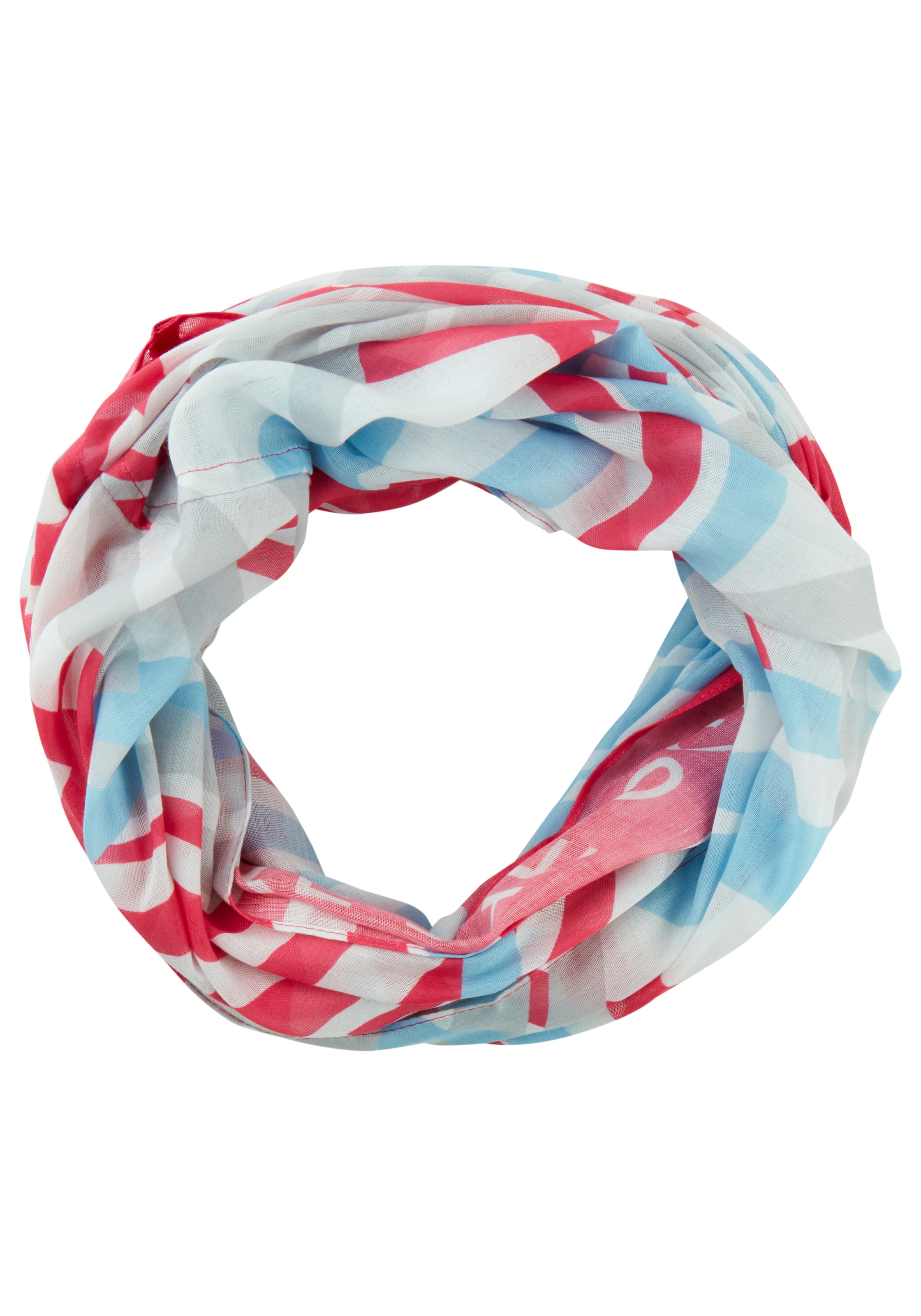 Laura Scott Loop im maritimen Look mit Streifen & Schrift - NEW
