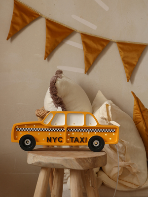 Little Lights Lampe NYC Taxi Manhattan, Gul