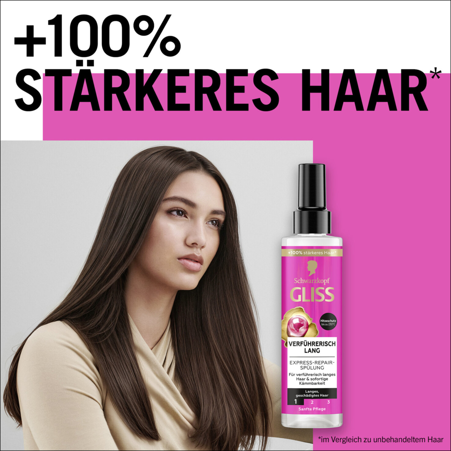 Schwarzkopf Gliss Express-Repair-Spülung Verführerisch Lang