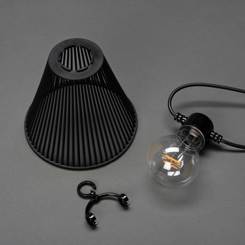 Konstsmide lichsnoer deco zwart uitbreidingsset 10 lampen 10 meter